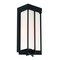 Designers Fountain Eads 175 in  Matte Black LED Outdoor Wall Lantern with Etched White Glass Shade D248L-7OW-MB - alternate 1